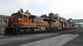 Insane Locomotive Consist on Crew 4, Auburn, WA 10/18/2018