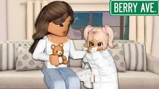 🤒Taking Care of Our Sick Toddler💊 | Berry Avenue Roleplay