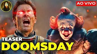 🔴 TEASER DE VINGADORES DOOMSDAY, IT E MUITO MAIS - LIVE Supera&ccedil;&atilde;o Nerd