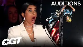 STUNT TEAM XPOGO Have The Judges Jumping Out Of Their Seats | Canada&rsquo;s Got Talent