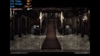 Resident Evil  / Biohazard HD Remaster: FPS Testing (Intel UHD Graphics)