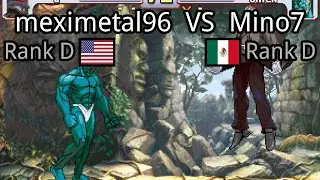 Street Fighter III: 3rd Strike: meximetal96 (US, Rank D)  vs Mino7 (MX, Rank D)