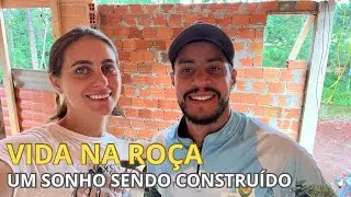Finalmente começamos o banheiro da parte de cima! Mais um sonho saindo do papel