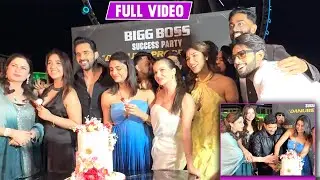 Bigg Boss 19 Abhishek Bajaj, Baseer, Ashnoor, Gaurav Khanna  Cake Cutting At Yacht Party In Dubai |