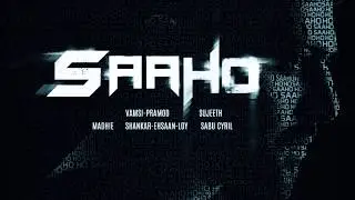 sahoo first look motion poster fan made I 9star media
