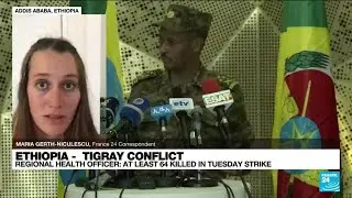At least 64 killed in Ethiopian air strike on Tigray market