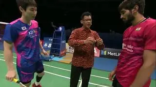 BCA Indonesia Open 2017 | Badminton SF M2-MS | Kidambi Srikanth vs Son Wan Ho