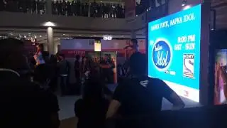 Live performance by LV Revanth at Rcity mall