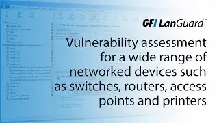 GFI LanGuard | Vulnerability assessment for a wide range of networked devices