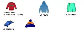 L'ABBIGLIAMENTO INVERNALE (lessico)
