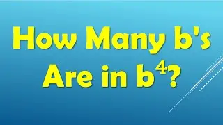 Exponents Made Easy! Base & Power Explained