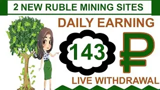 2 New Free Rubles Mining Sites Live Widrawal | Earn Free Rubs | New Mining Sites  2021