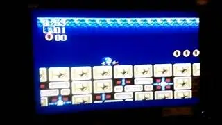Sonic Chaos Time Over + Game Over Screen