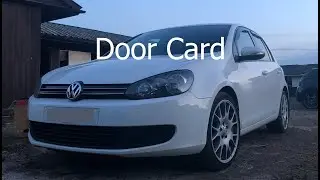 How to remove the door card VW MK6 Golf door card removal