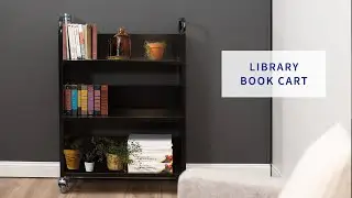 CART-LB01 Library Book Cart by VIVO