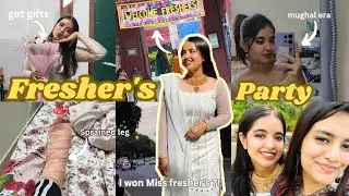 I Won Miss Fresher's?! 🥹✨ Fresher's 2024✨ Maitreyi College 🎓 Delhi University