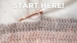 How to Crochet for COMPLETE Beginners!