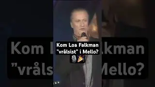 LOA FALKMAN SIST I MELLO? #loafalkman #melodifestivalen #mello