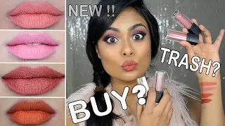 *NEW* SUGAR Cosmetics Liquid Lipstick Review, Swatch, Wear Test (on Tan Dark skin) - SMUDGE ME NOT
