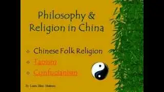 Chinese Folk Religion
