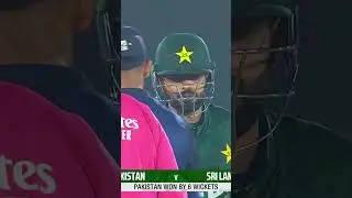 Elegant cut shot from Babar to guide Pakistan to a dominant victory in the T20I tri-series final 💪