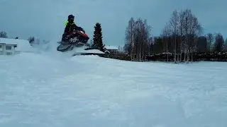 Arctic Cat ZR 200 Freeride & Lynx Boondocker 850 testing