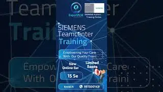 New Online Batch Announcement #september2024 #siemens #siemenspartners #teamcenter #training