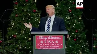 Trump Praises Rex Tillerson at Wisconsin Rally