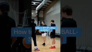 How to SET UP a BALL SCREEN🔑 #basketballtrainer #basketballdrills #ballislife