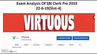 SBI CLERK PRE 2019 EXAM ANALYSIS || 22nd June (Shift-4)