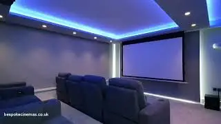 Bespoke Home Cinema with Automated Blinds and Control4 Automation