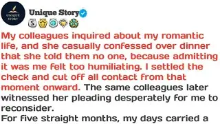 My colleagues inquired about my romantic life, and she casually confessed over dinn//Reddit Stories 