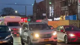 FDNY Tower Ladder 149 Responding