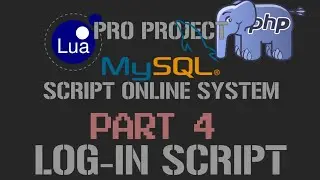 How To Make Login Account Online Script | Part 4 Pro Project | LUA + PHP + MYSQL