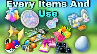All Items in POKEMON GO and USE
