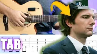 how to play SEVERANCE theme - Fingerstyle Guitar | Tutorial TAB