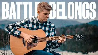 Battle Belongs - Phil Wickham | Fingerstyle Guitar Cover (With Tabs) | Titus Major