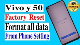 How To Factory Reset  Vivo Y50 | Phone Reset kaise kare | Vivo Y50 Ka Factory Kaise Tode 100% Ok |