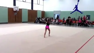 Luzie Riva L. Rhythmische Sportgymnasik Gaumeisterschaften 2018 KLK9 ohne Handger&auml;t