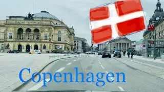 Driving inside Copenhagen 4K || How to see Copenhagen in my eyes 😜 2020