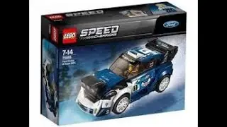Lego Speed Champions 75885 Ford Fiesta M-Sport WRC Speed Build