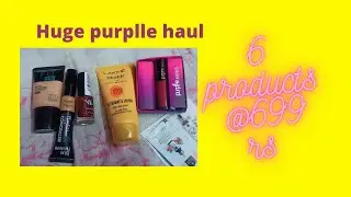 Huge purplle haul#30-50%discount#may be line 310 foundation and many #Aruna's world#