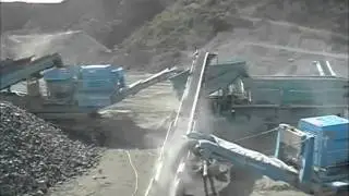 Powerscreen 1300 Maxtrak Crusher Video