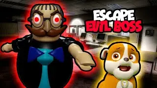 ESCAPE BAD BOSS OBBY | Roblox Funny Moments | Rubble in Roblox #obby #roblox