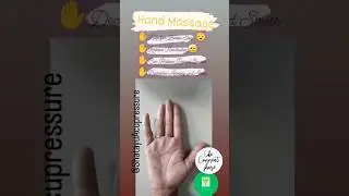 Hand massage | Release tension and stress #massage #shorts
