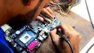 MICROCHIP EXPERT INSTITUTE PRACTICAL CLASS OF CHIP LEVEL REPAIRING