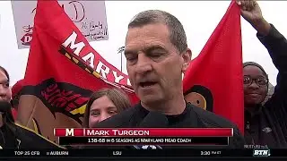 Mark Turgeon Stops By BTN Tailgate