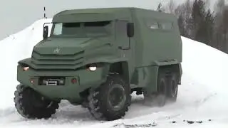 UAMZ Toros 4X4 Steel Bull Mounts Russian Airborne Troops