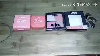 Review of sfr blush and sfr blush contour highlight palette