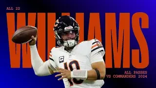 Caleb Williams vs. Washington Commanders All-22 Film